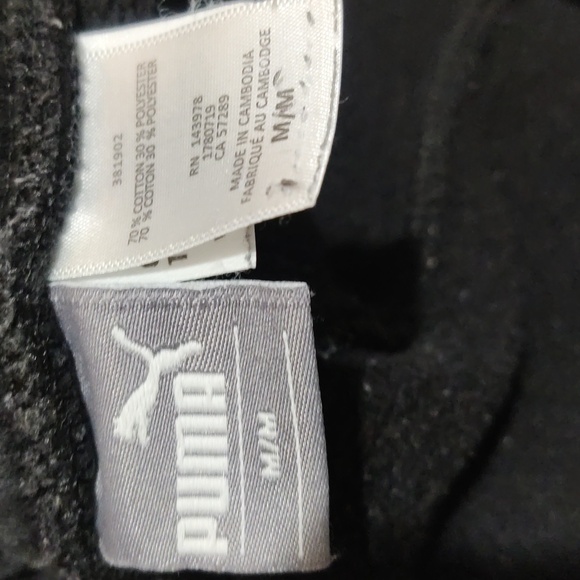 Black joggers PUMA brand - Picture 3 of 4